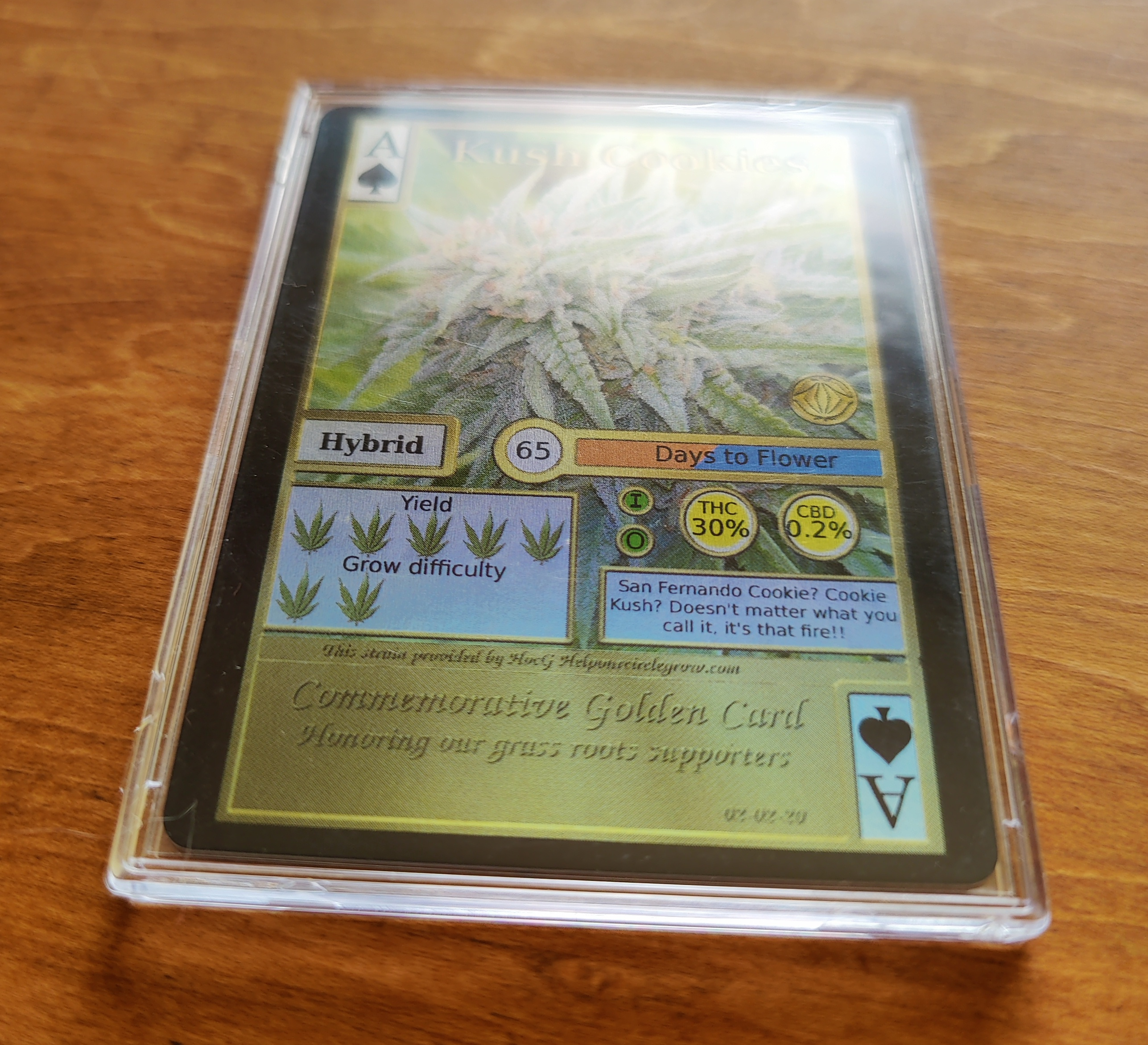 Golden Kush Cookie Card photo 9